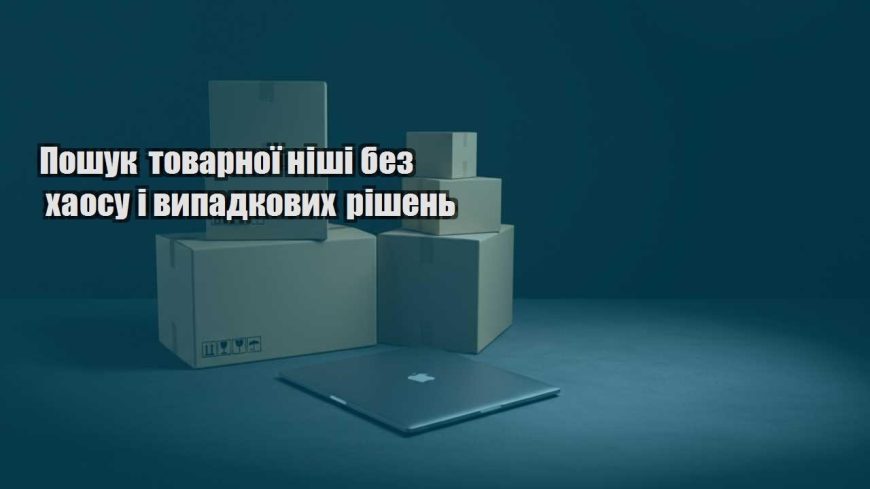 poshuk tovarnoyi nishi bez haosu i vypadkovyh rishen
