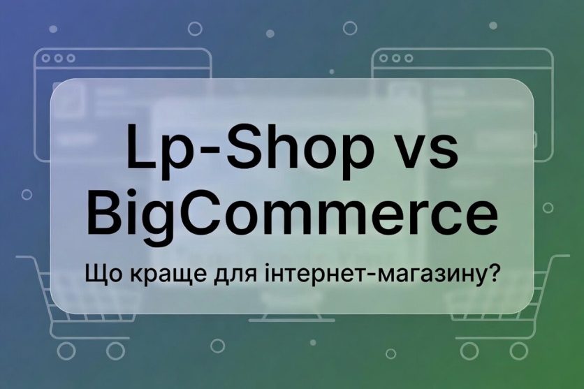 Lp-Shop vs BigCommerce — що краще для інтернет-магазину