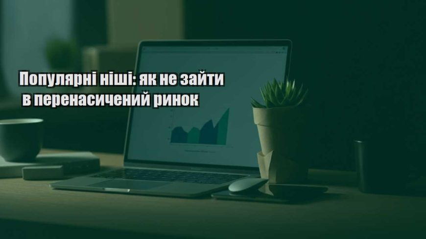 populyarni nishi yak ne zajty v perenasychenyj rynok