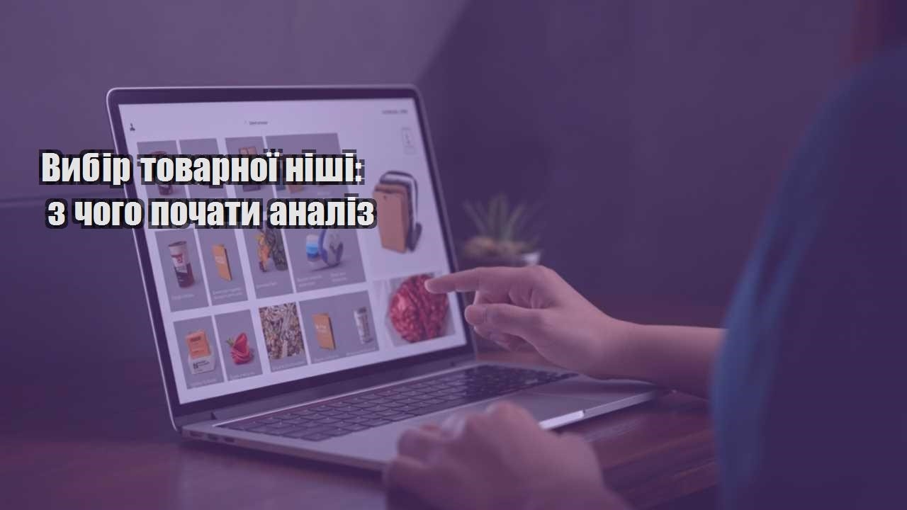 vybir tovarnoyi nishi z chogo pochaty analiz